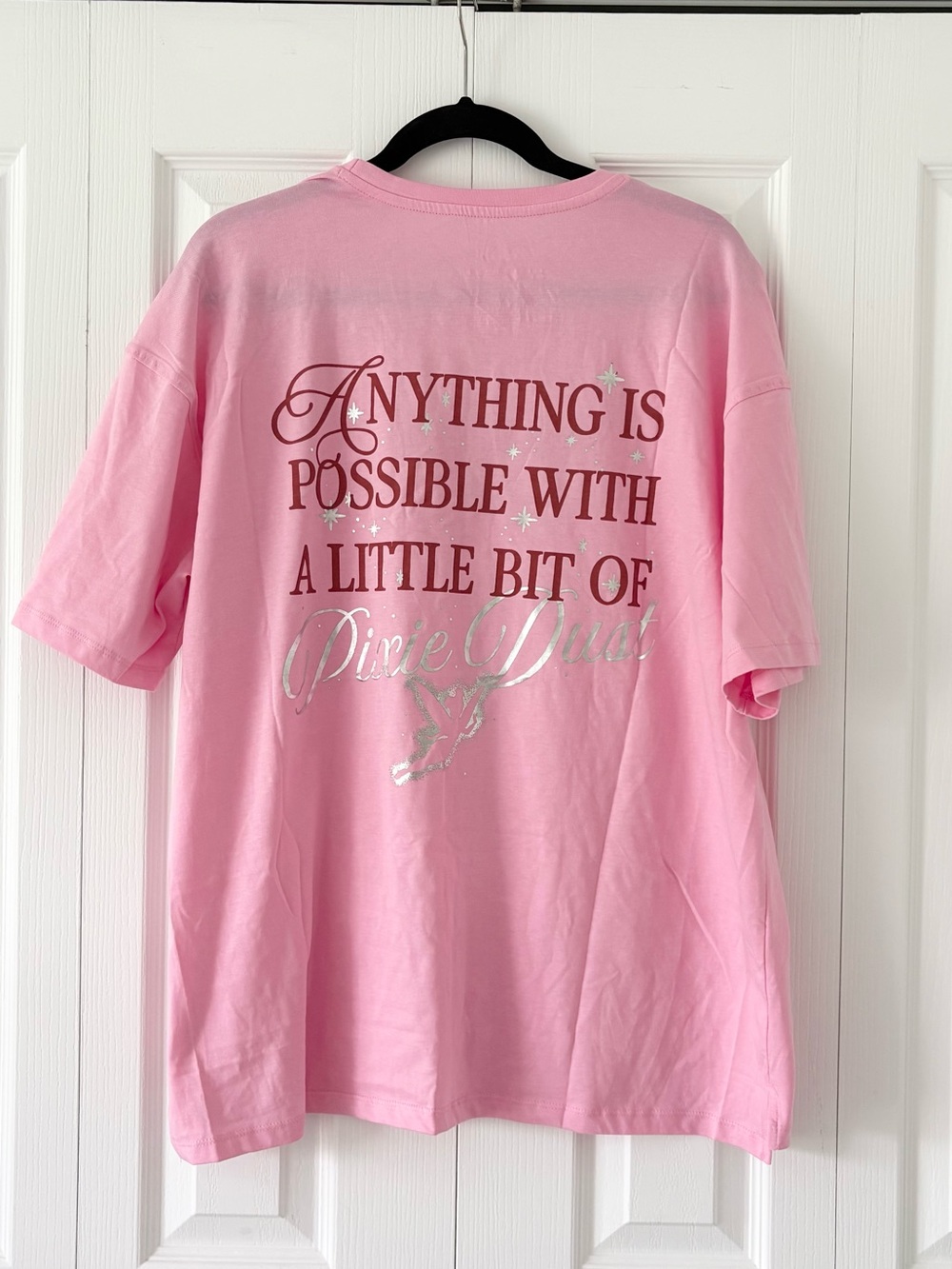 NWT Walt Disney World Pink Pixie Dust T-Shirt - Picture 2 of 4